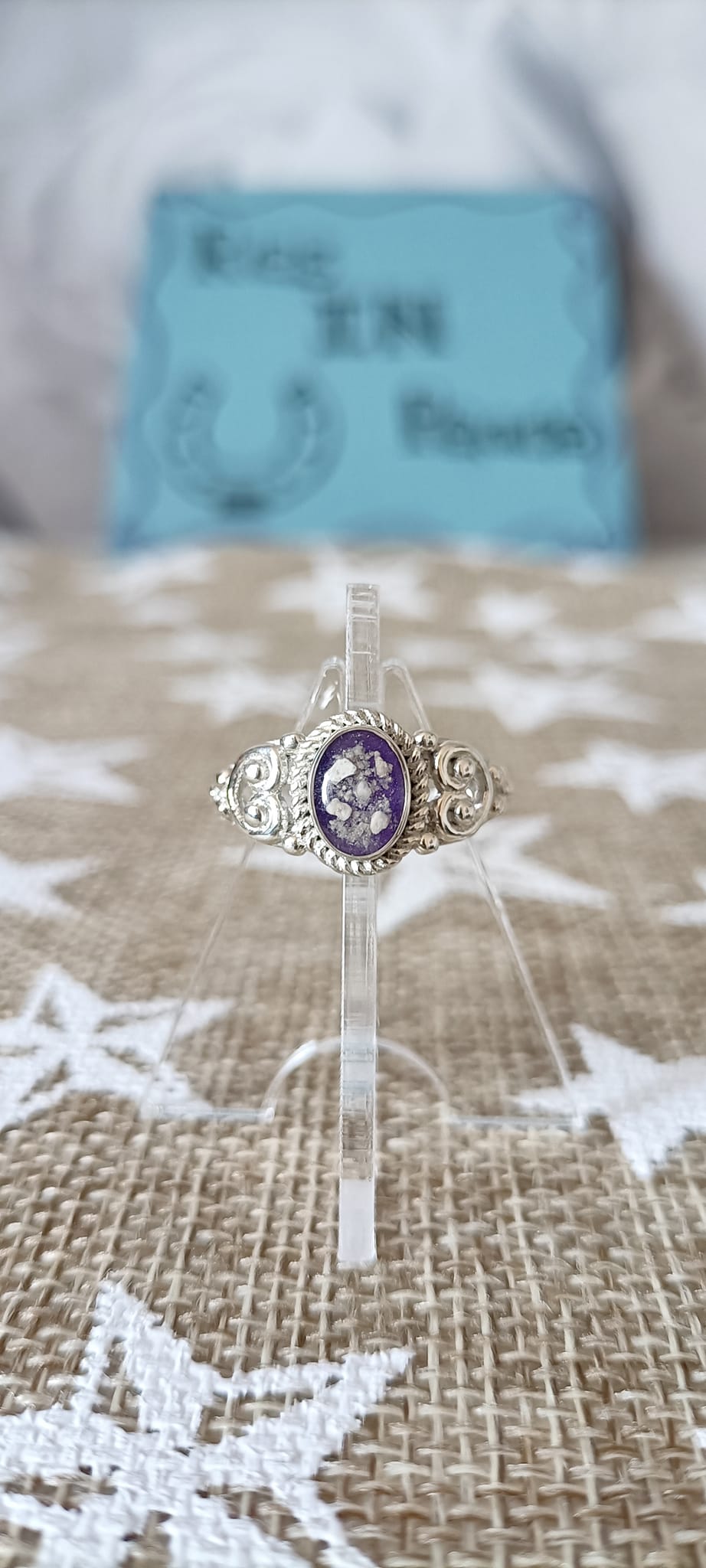 Filigree Bobble Oval Ring