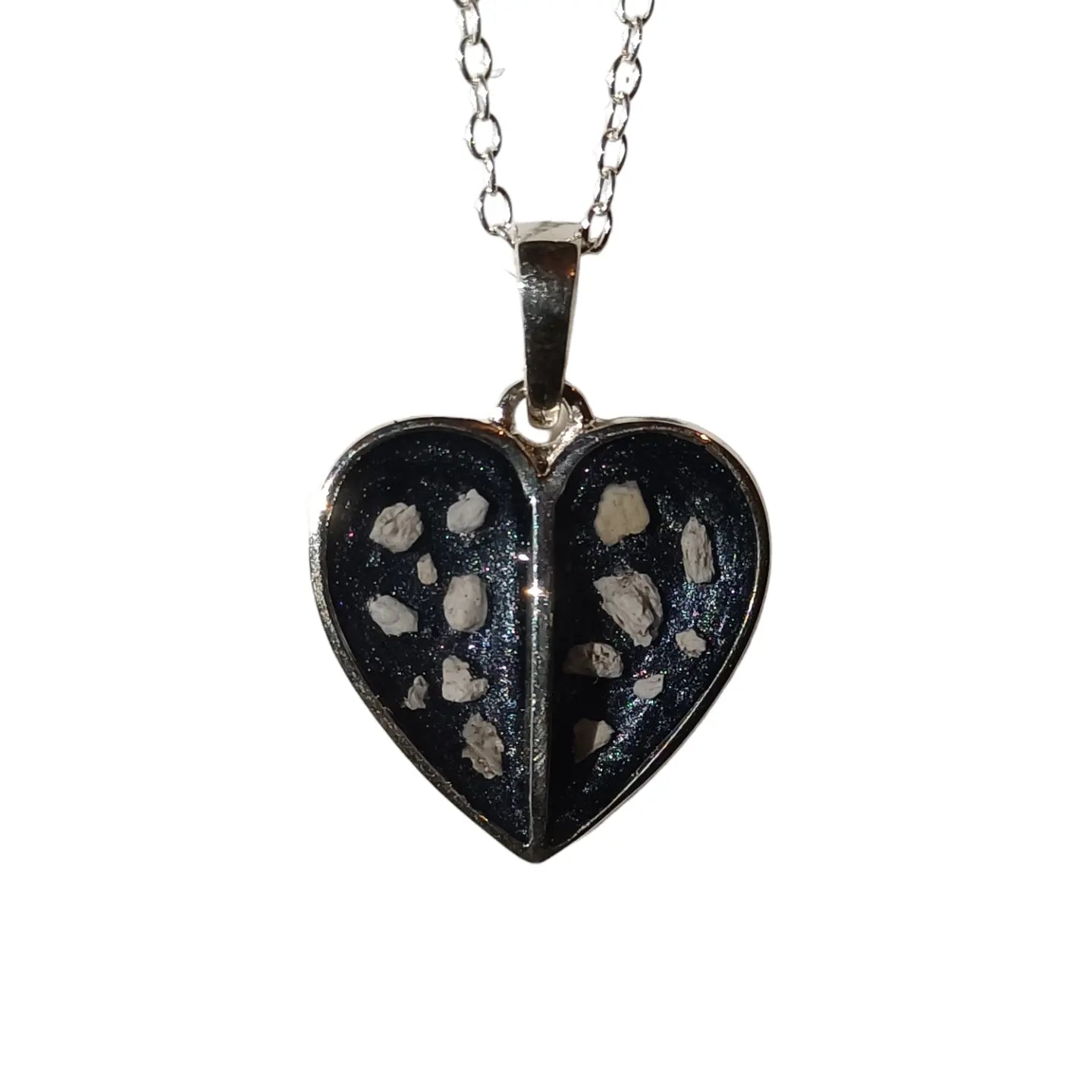 Split Heart Necklace