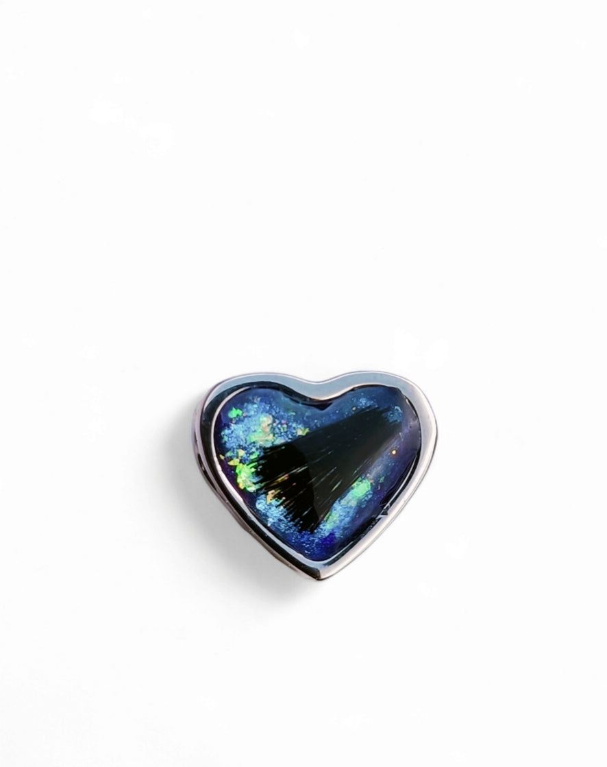 Stainless Steel Love Heart Bracelet Charm