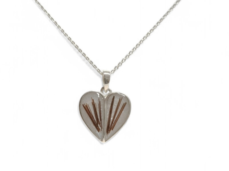 Split Heart Necklace