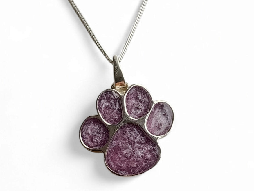 Paw Print Necklace