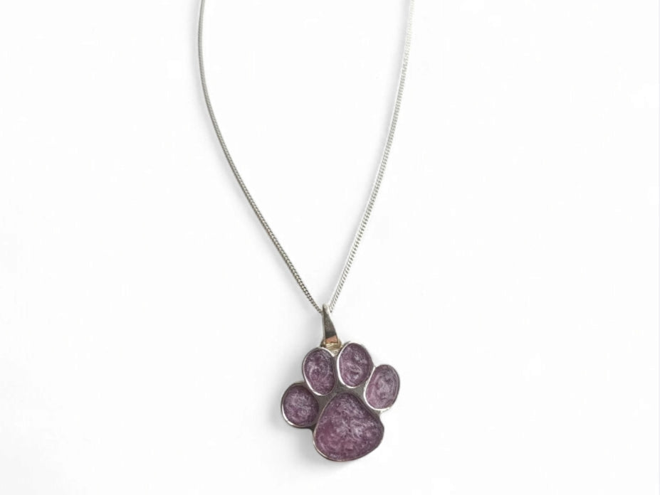 Paw Print Necklace