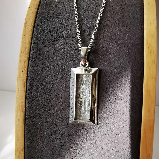 Men's 3D Solid Bar Style Necklace