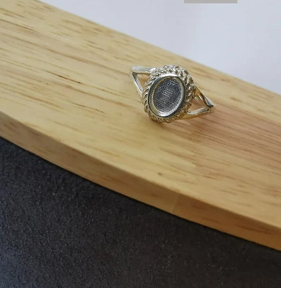 Oval Rope Ring