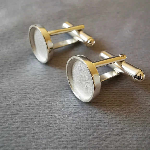 Men's Round Cufflinks