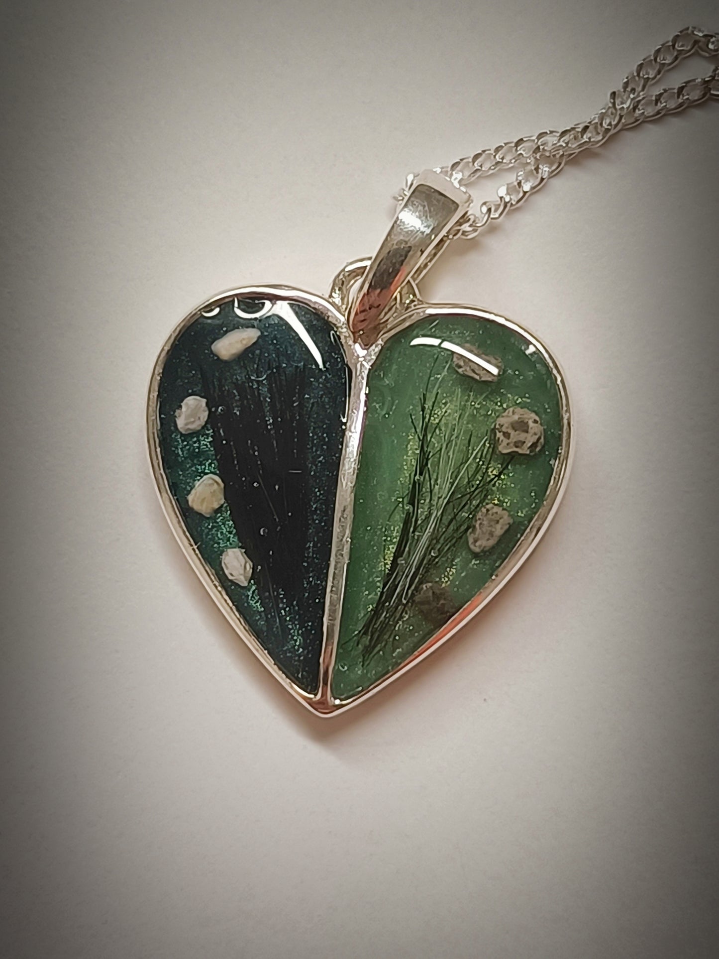 Split Heart Necklace