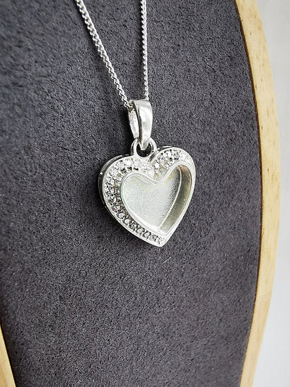 Crystal Heart Necklace