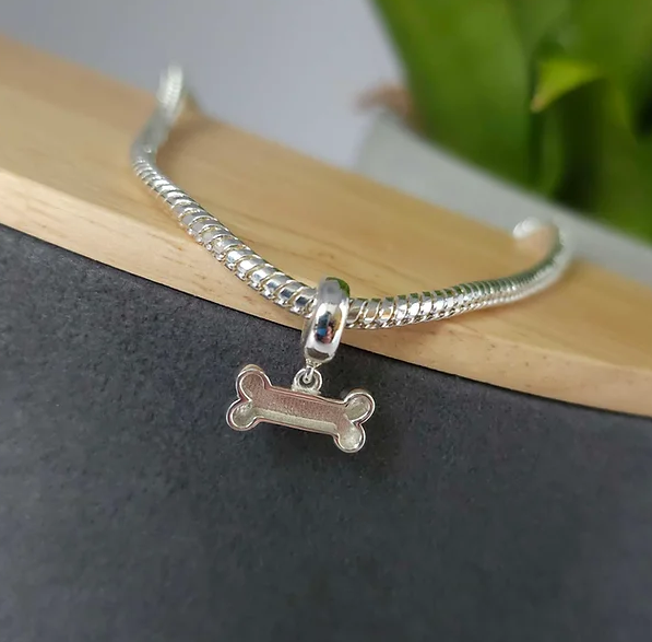 Dog Bone Bracelet Charm