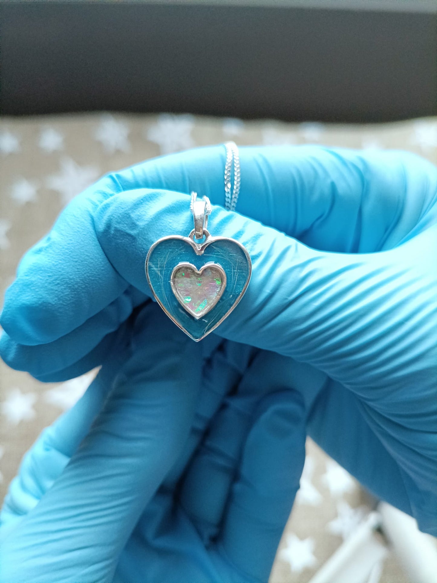Heart Within A Heart Necklace