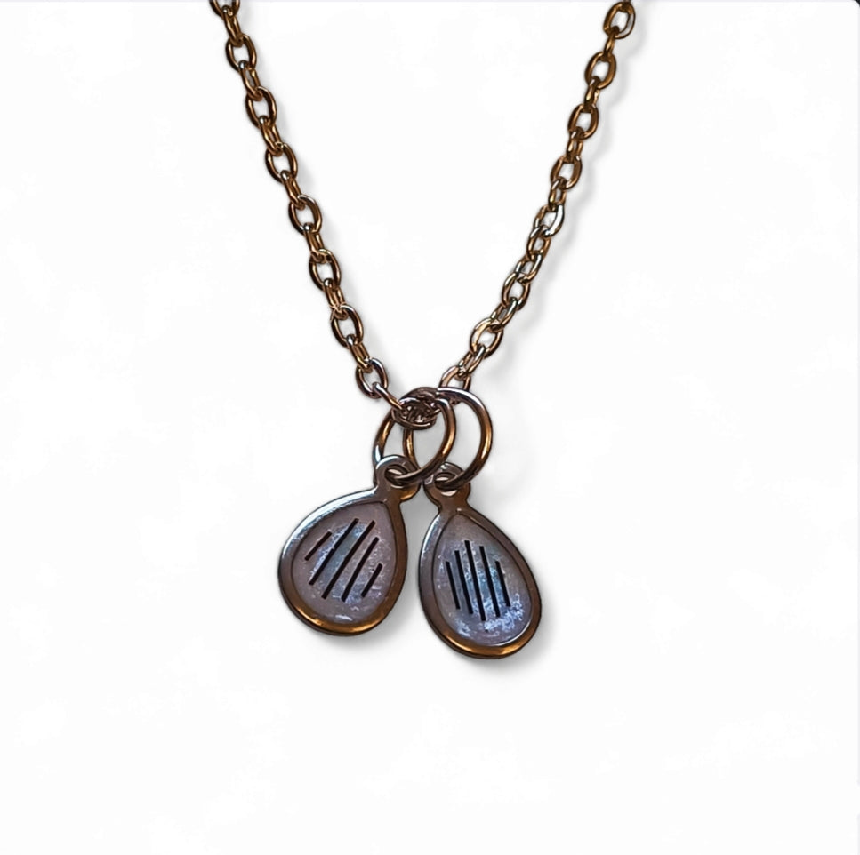 Tiny Teardrop Necklace