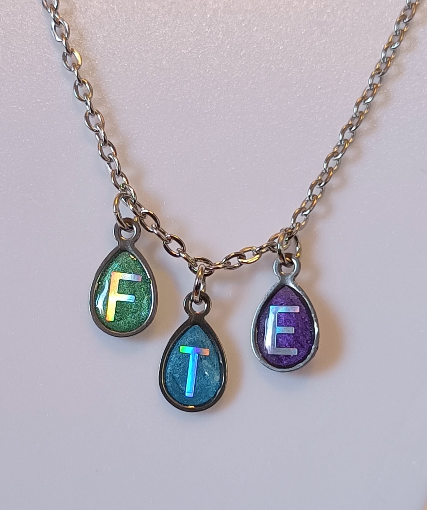 Tiny Teardrop Necklace