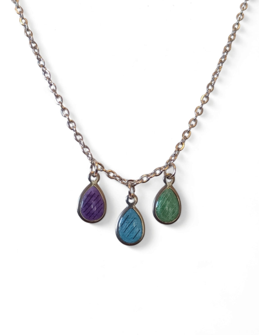 Tiny Teardrop Necklace