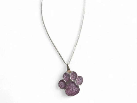 Paw Print Necklace
