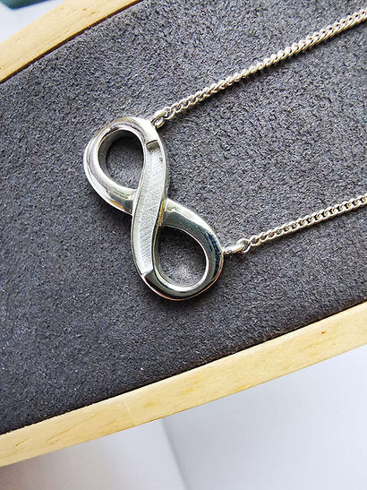 Infinity Sign with fixed chain Necklace