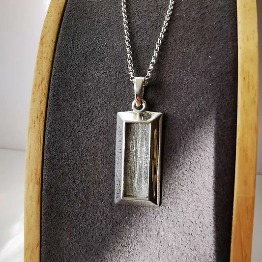 Men's 3D Solid Bar Style Necklace