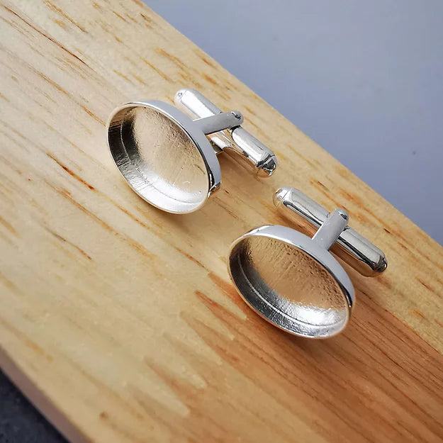 Men's Oval Cufflinks
