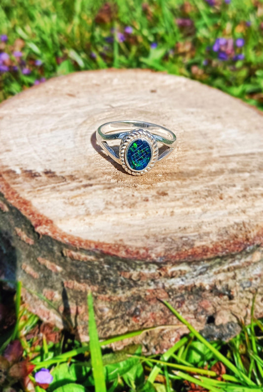 Oval Rope Ring
