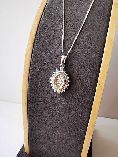 Princess Marquise CZ Necklace