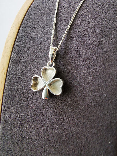 12mm Shamrock Necklace